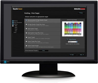 أداة معايرة Datacolor Spyder Print - تحليل بيانات متقدم للحصول على نتائج طباعة مثالية، مثالية للمصورين، مصممي الجرافيك، والمحترفين في الطباعة