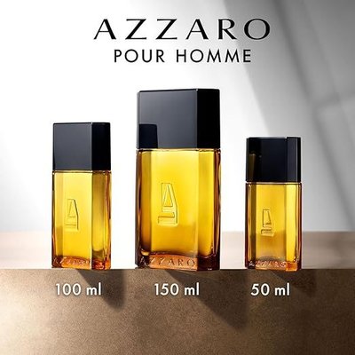أزارو بور أوم - ماء تواليت للرجال - عطر خشبي عطرى - برائحة الباتشولي، الفيتيفر و خشب الصندل - عطر يدوم طويلاً - زجاجة رذاذ