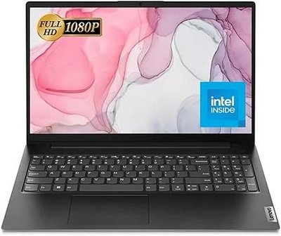 لابتوب لينوفو V15 للأعمال - شاشة 15.6 بوصة بدقة FHD، معالج إنتل كور i5، 8 جيجابايت RAM، 512 جيجابايت SSD، ويندوز 10 برو، خفيف الوزن ومحمول للمحترفين